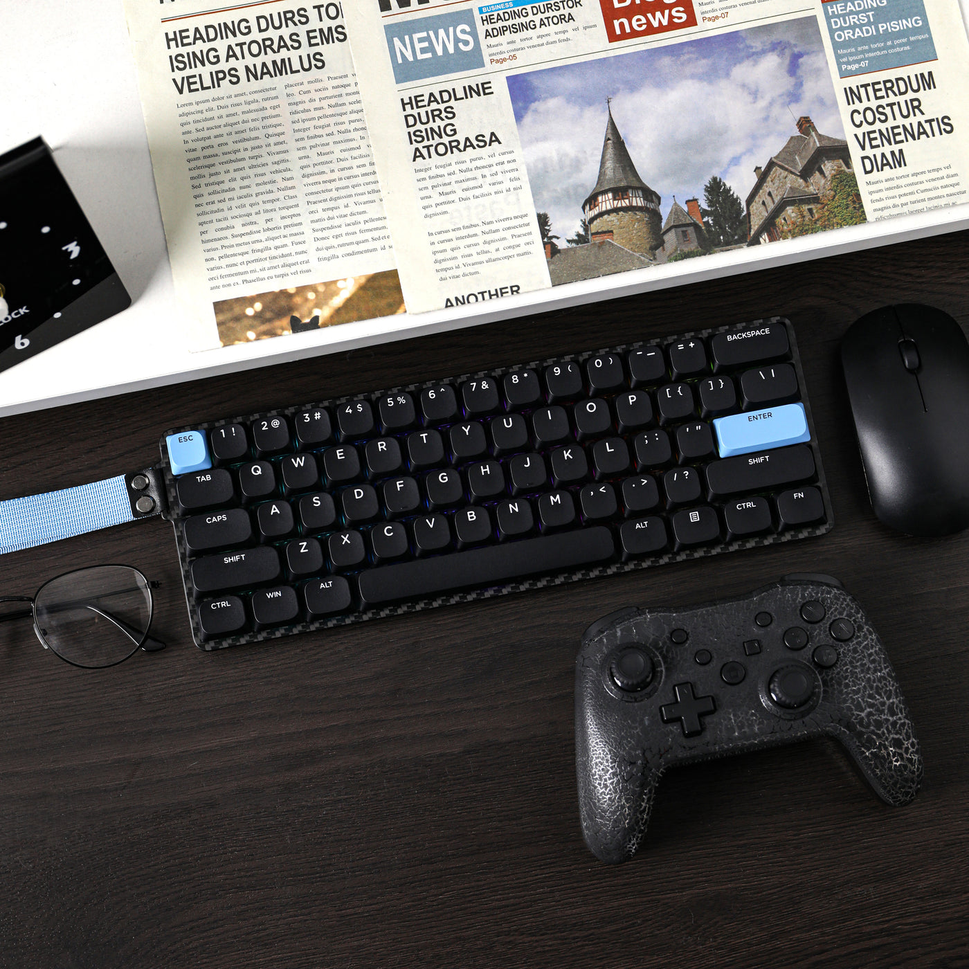 EPOMAKER Carbon60 — packaging and accessories