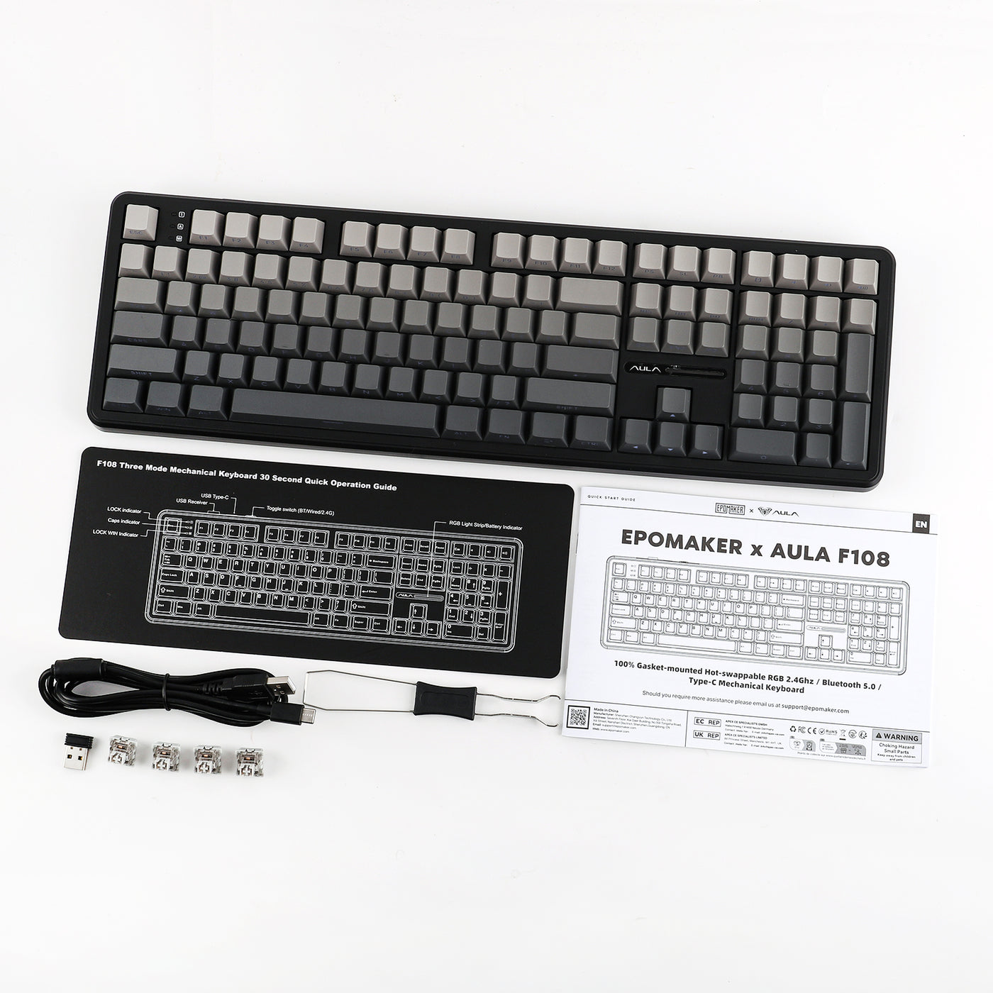 EPOMAKER x AULA F108 — product view 11