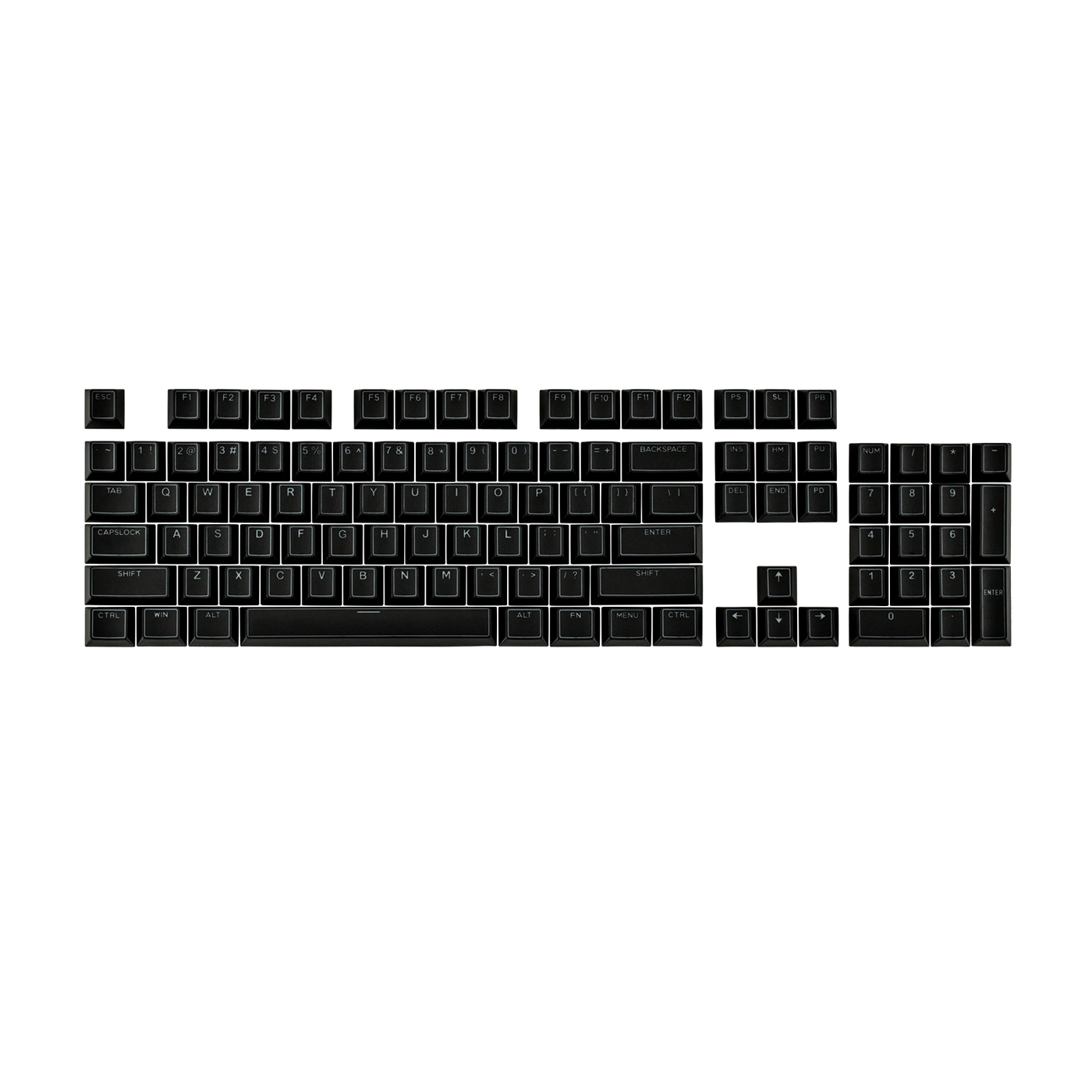 EPOMAKER Glintrix Keycaps Set — angled product view