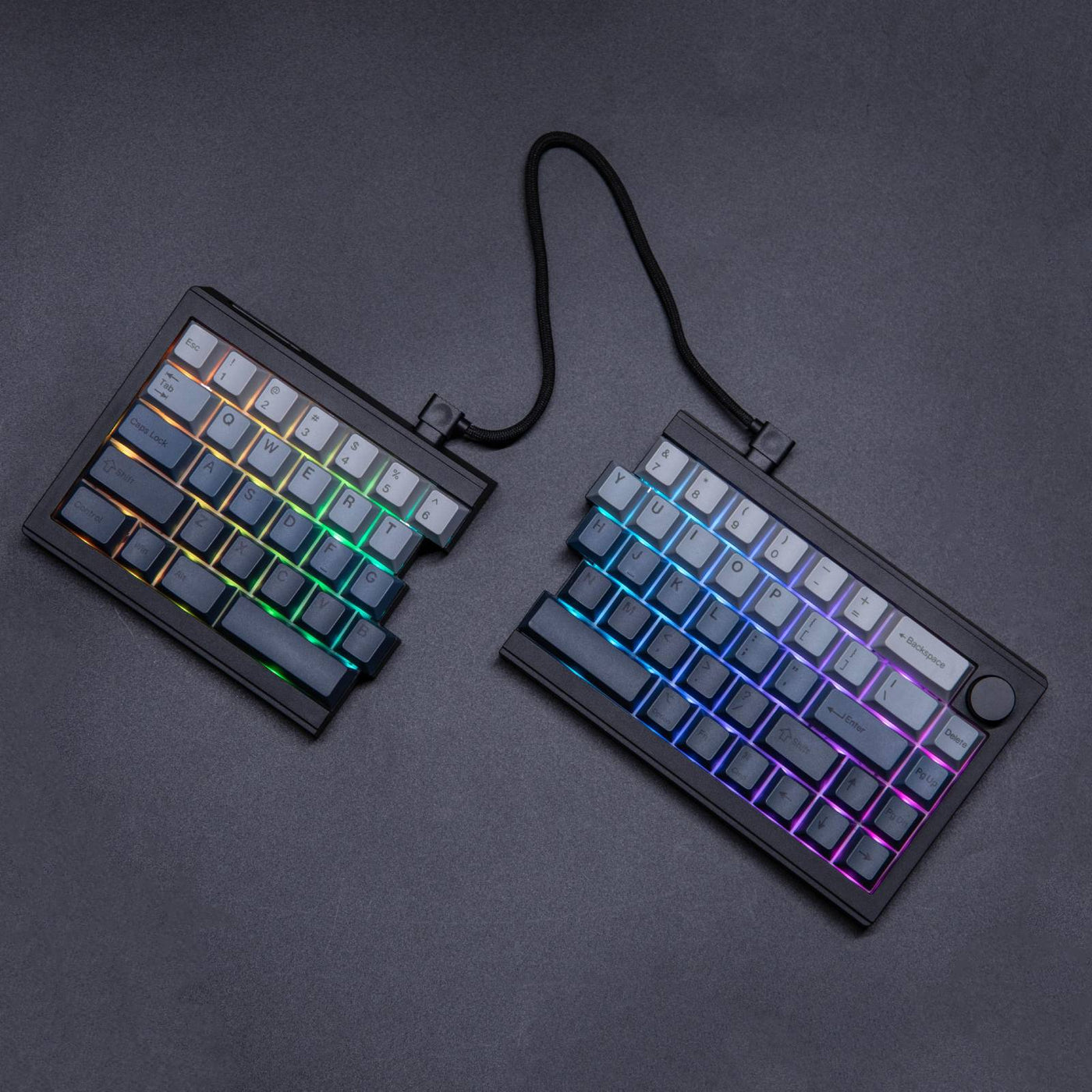 Epomaker Split 65 — top-down view
