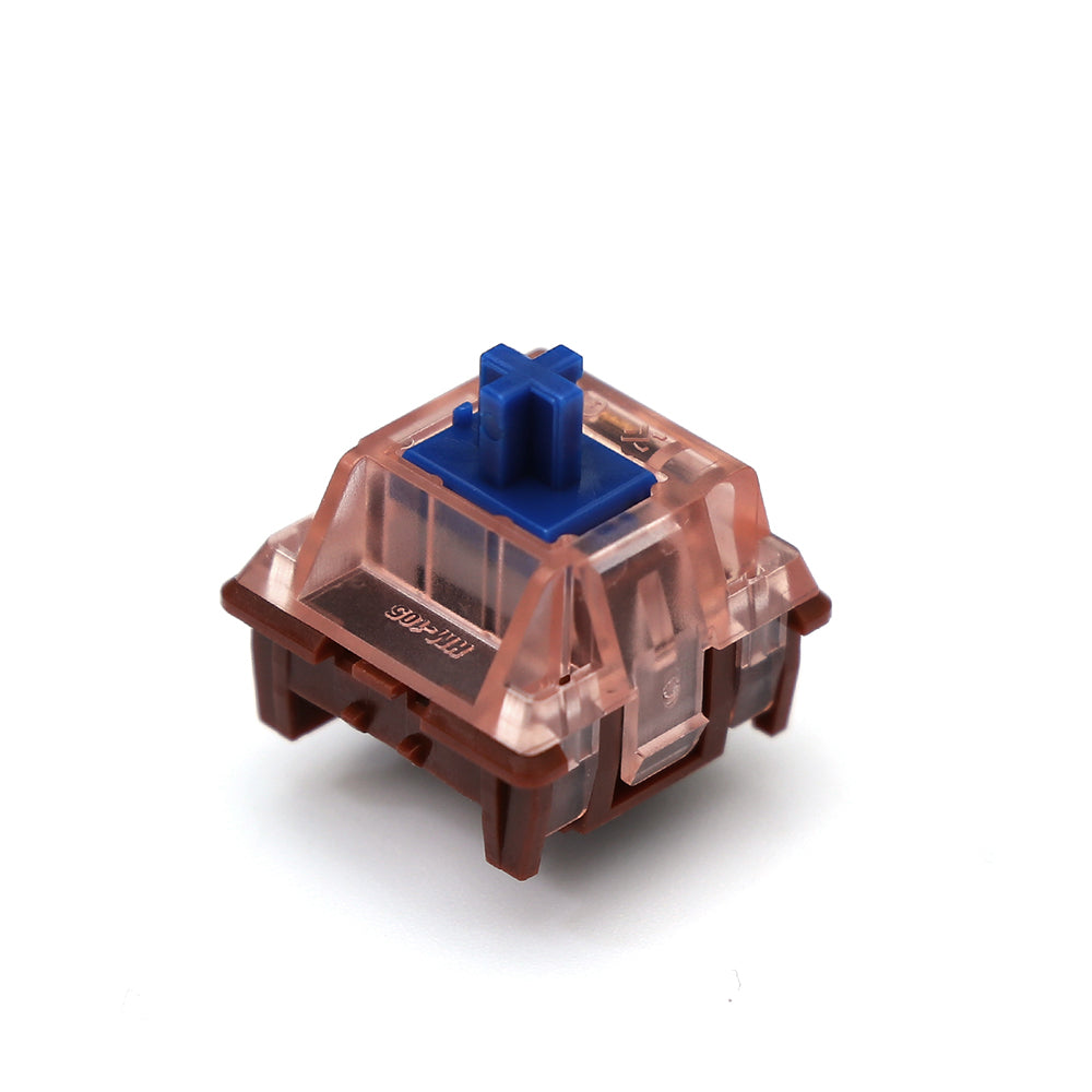 Epomaker Chocolate Optical Switch Set — top-down view