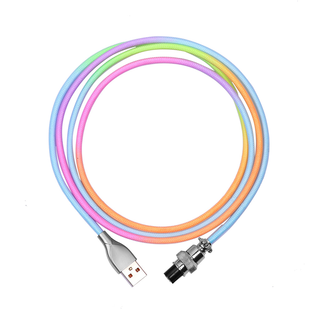 Epomaker Rainbow Glowing Cable — product view 7