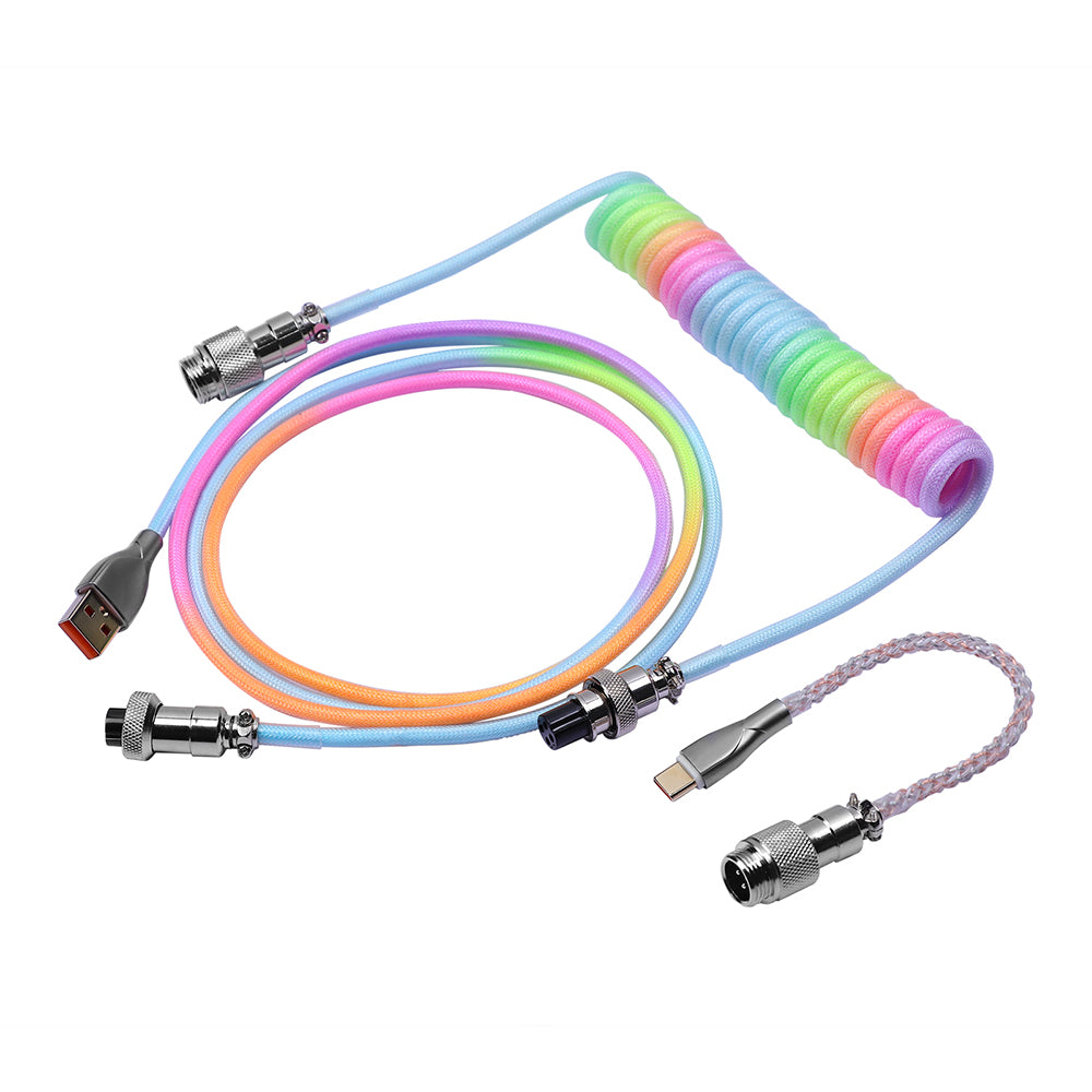 Epomaker Rainbow Glowing Cable — product view 6