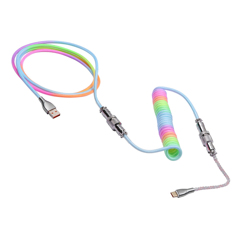 Rainbow Glowing Cable