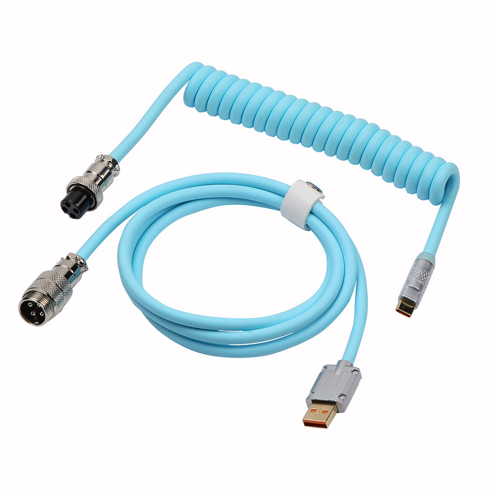Epomaker Puff Cable — top-down view